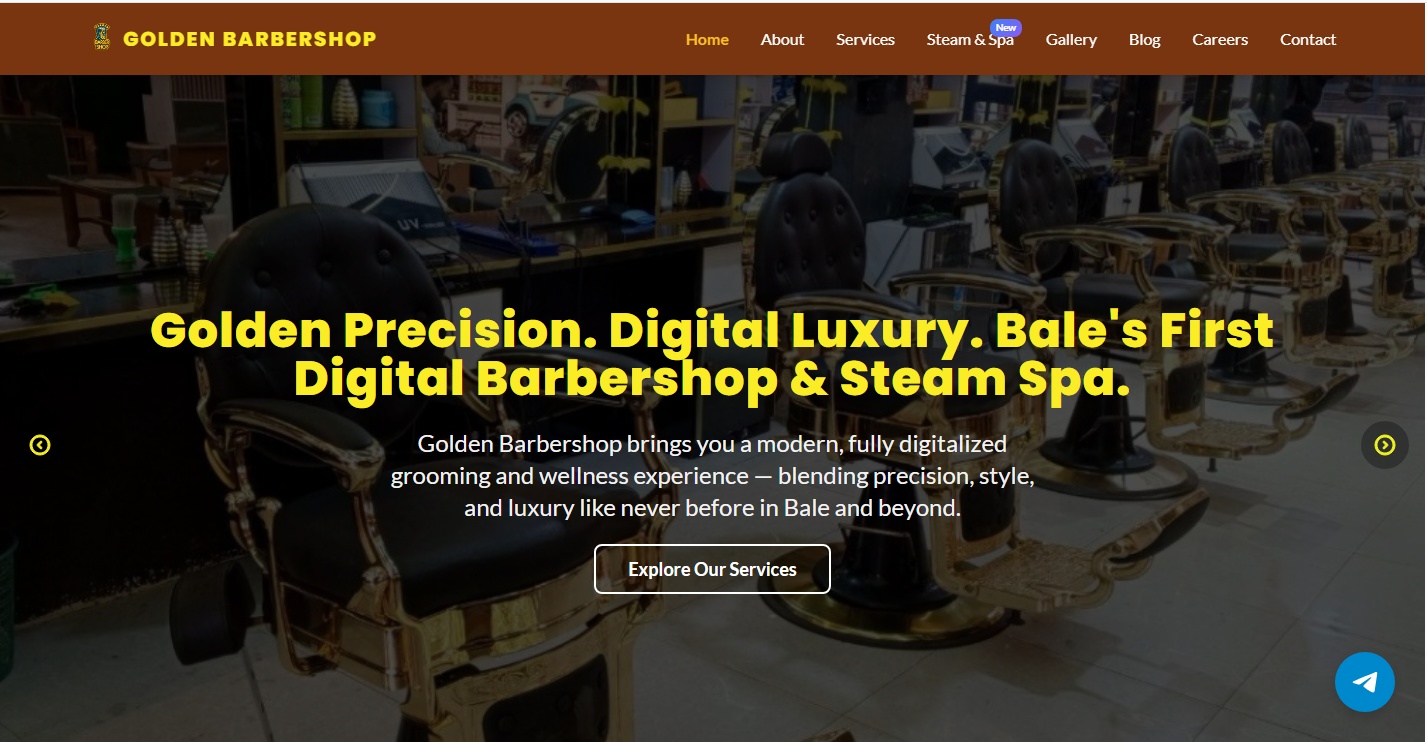 golden barbershop project